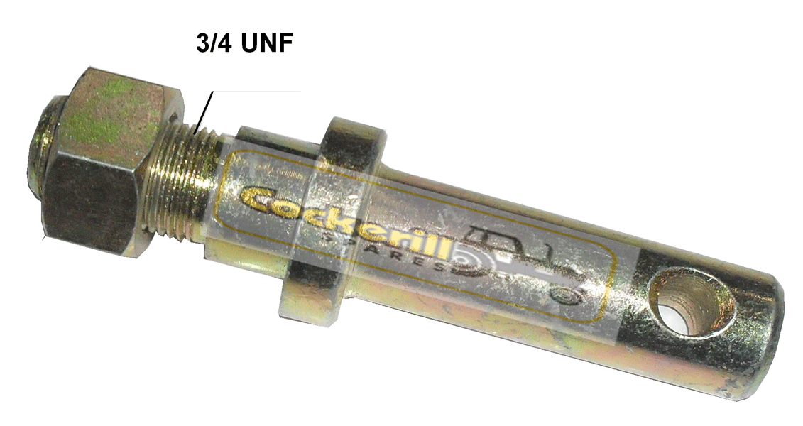 Pin Tiller Link with Nut 3/4 thread