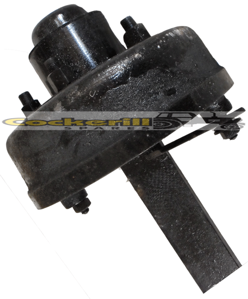 Axle Assembly  56mm x 1525mm with 30209  and 32211 Bearing  with Brake Drum