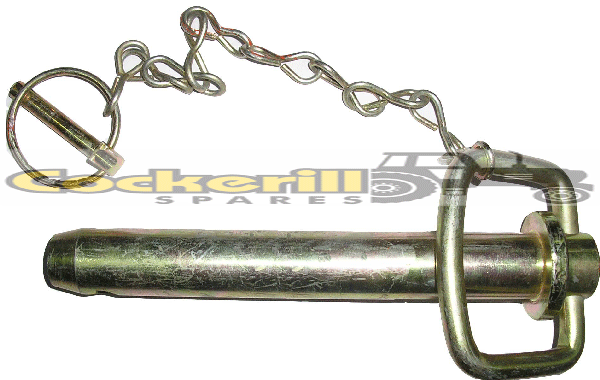 Hitch Pin with chain 1''x 6 3/16''