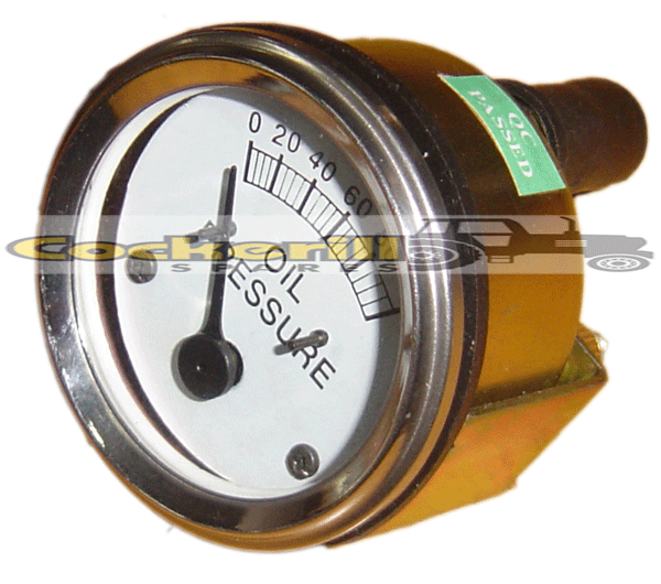 Oil Pressure Gauge TE20, TEA20, TED20, TEF20, TO20,